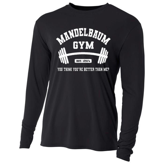 Mandelbaum Gym You Think YouRe Better Than Me Cooling Performance Long Sleeve Crew