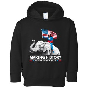 Making History 05 November 2024 Kamala Harris Toddler Hoodie