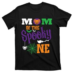 Mom Halloween 1st Birthday Matching Family Spooky One Boy T-Shirt