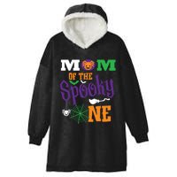 Mom Halloween 1st Birthday Matching Family Spooky One Boy Hooded Wearable Blanket