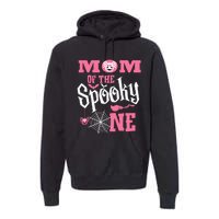 Mom Halloween 1st Birthday Matching Family Spooky One Girl Premium Hoodie