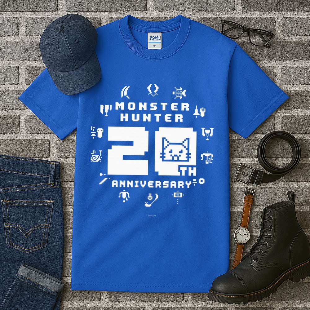Monster Hunter 20th Anniversary Tall T-Shirt