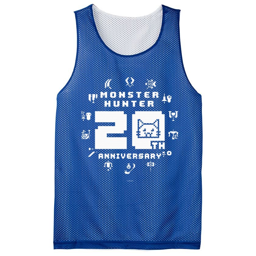 Monster Hunter 20th Anniversary Mesh Reversible Basketball Jersey Tank