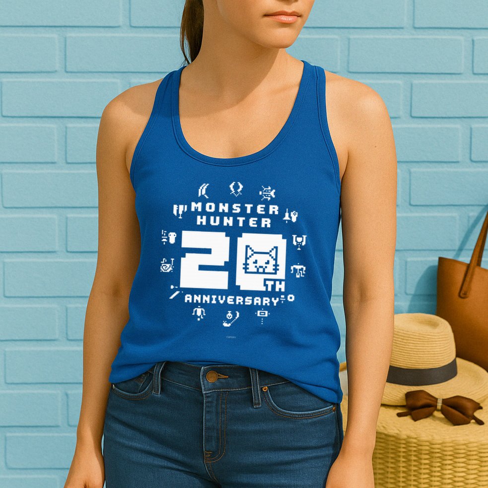 Monster Hunter 20th Anniversary Womens Tank Top
