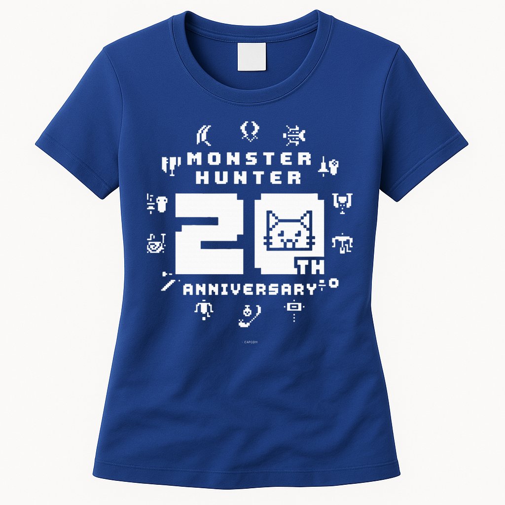 Monster Hunter 20th Anniversary Womens T-Shirt