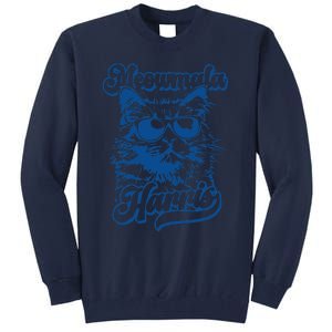 Meowmala Harris 2024 Funny Cat Lady Tall Sweatshirt