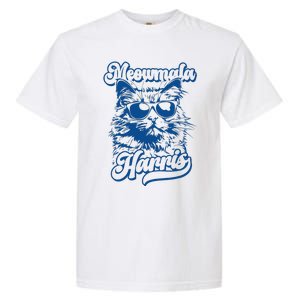 Meowmala Harris 2024 Funny Cat Lady Garment-Dyed Heavyweight T-Shirt