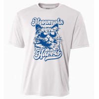 Meowmala Harris 2024 Funny Cat Lady Cooling Performance Crew T-Shirt