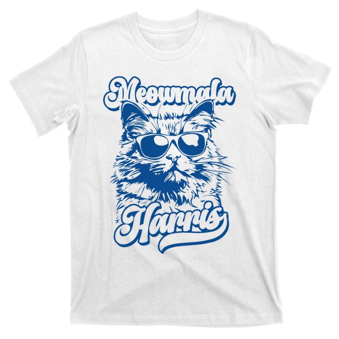 Meowmala Harris 2024 Funny Cat Lady T-Shirt