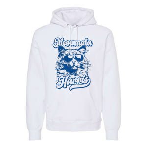 Meowmala Harris 2024 Funny Cat Lady Premium Hoodie