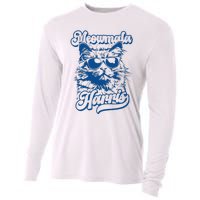 Meowmala Harris 2024 Funny Cat Lady Cooling Performance Long Sleeve Crew