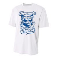 Meowmala Harris 2024 Funny Cat Lady Performance Sprint T-Shirt