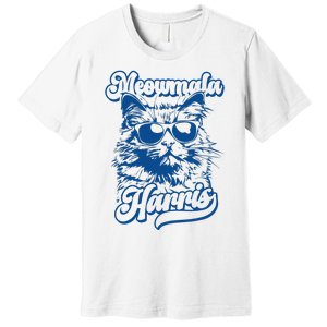 Meowmala Harris 2024 Funny Cat Lady Premium T-Shirt