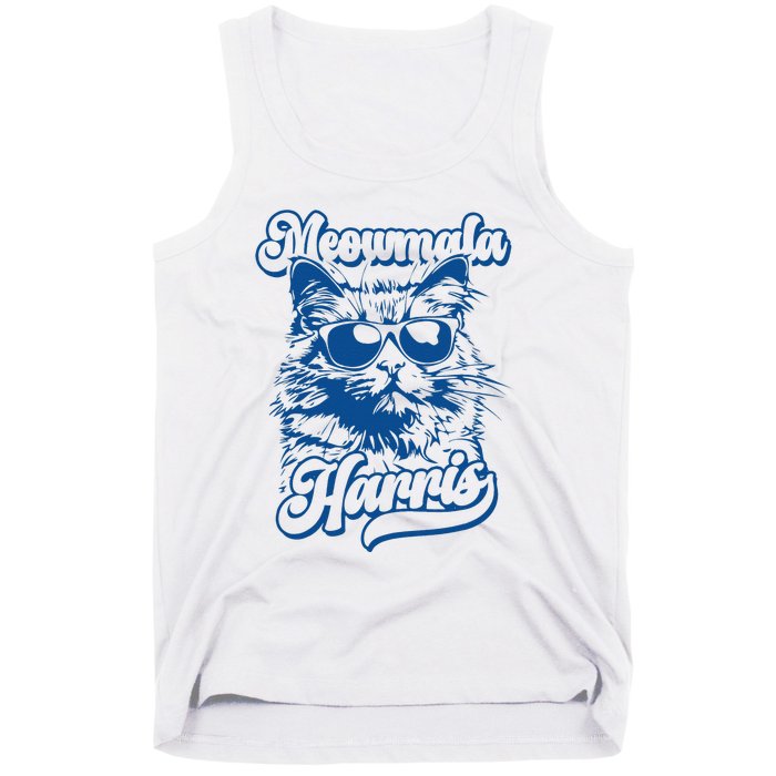 Meowmala Harris 2024 Funny Cat Lady Tank Top