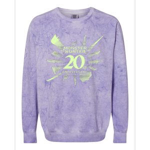 Monster Hunter 20th Anniversary Logo (C) Colorblast Crewneck Sweatshirt