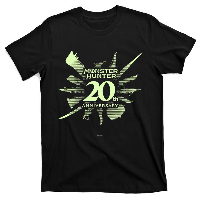 Monster Hunter 20th Anniversary Logo (C) T-Shirt