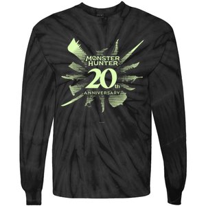 Monster Hunter 20th Anniversary Logo (C) Tie-Dye Long Sleeve Shirt