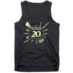 Monster Hunter 20th Anniversary Logo (C) Tank Top