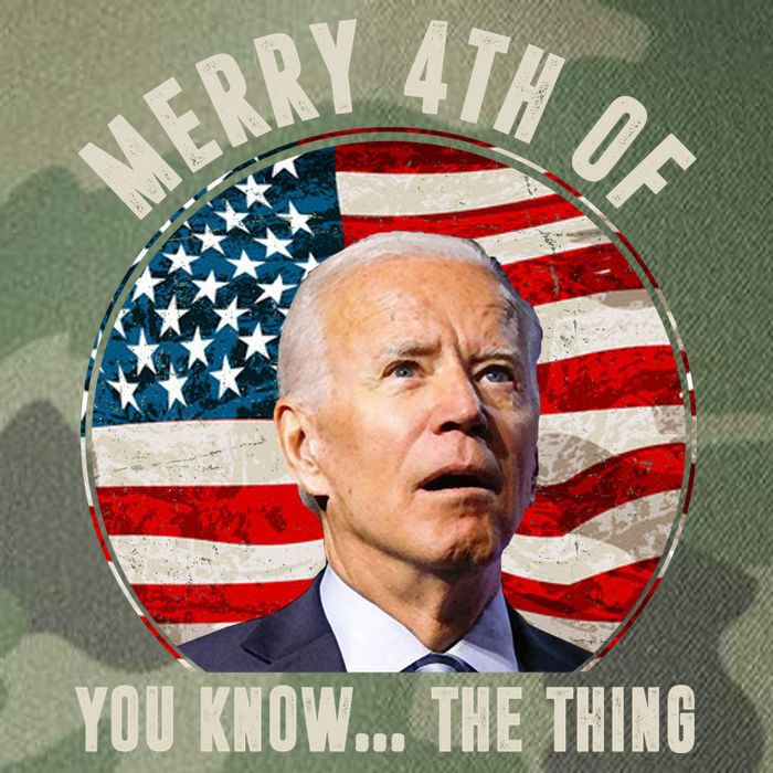 Merry Happy 4th Of You Know The Thing Funny Biden Confused Legacy Tie Dye Trucker Hat