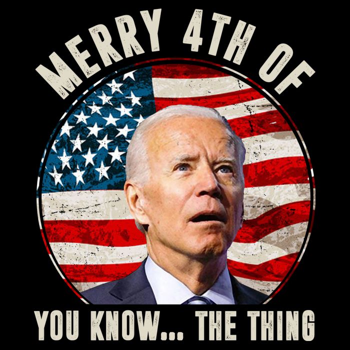 Merry Happy 4th Of You Know The Thing Funny Biden Confused Backpack