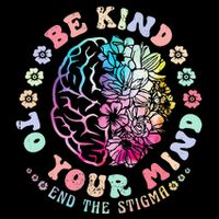 Mental Health Awareness Be Kind To Your Mind End The Stigma Cooling Performance Long Sleeve Crew
