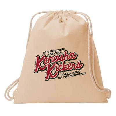 Mens Home Alone Kenosha Kickers Logo Drawstring Bag