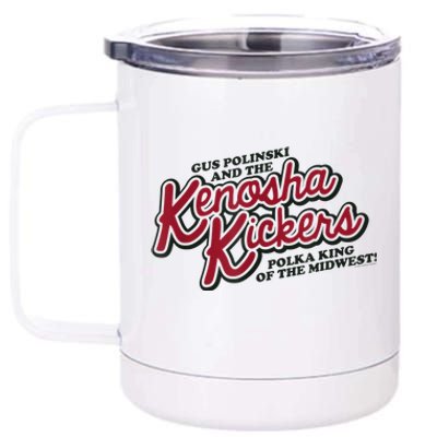 Mens Home Alone Kenosha Kickers Logo 12 oz Stainless Steel Tumbler Cup