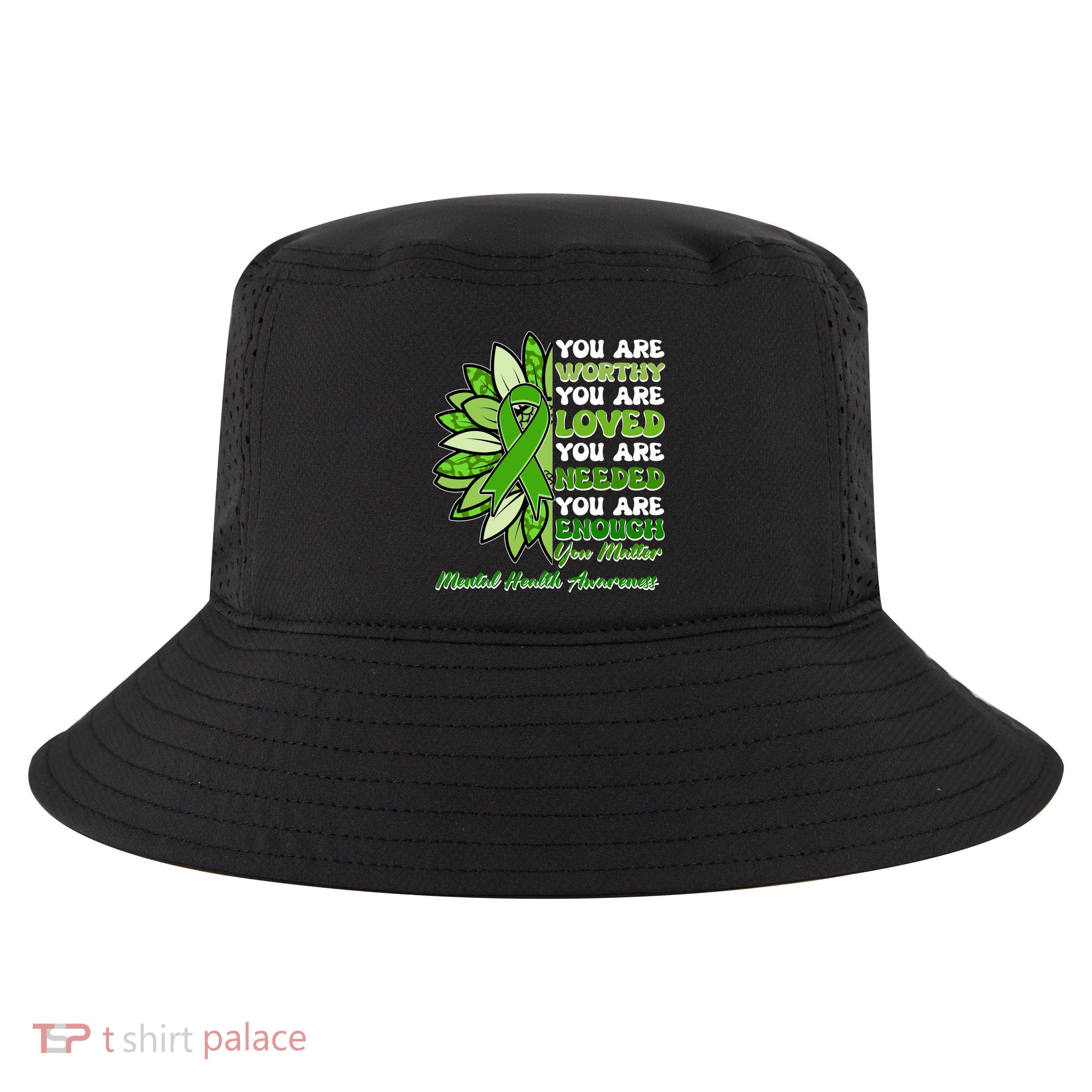 Mental Health Awareness You Matter Cool Comfort Performance Bucket Hat