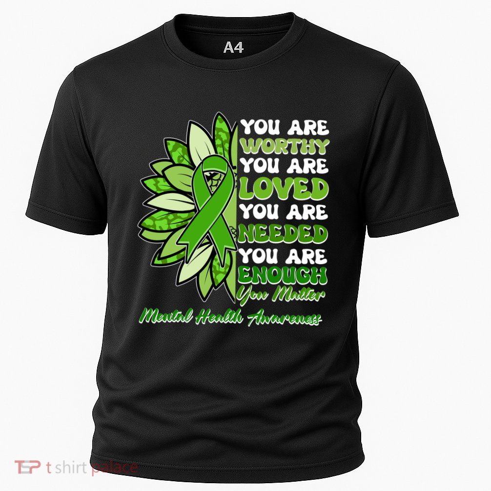 Mental Health Awareness You Matter Cooling Performance Crew T-Shirt