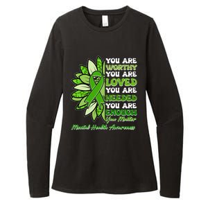 Mental Health Awareness You Matter Womens CVC Long Sleeve Shirt