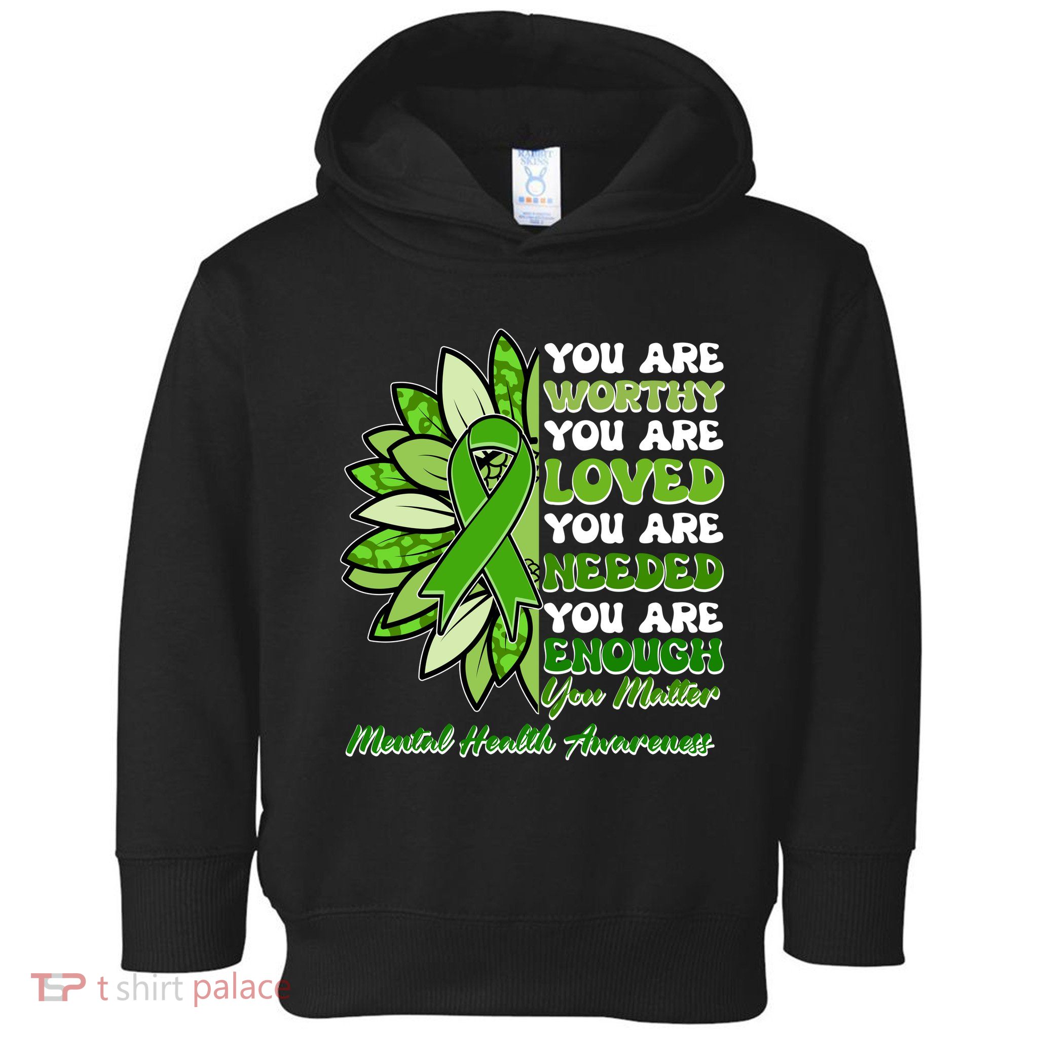 Mental Health Awareness You Matter Toddler Hoodie