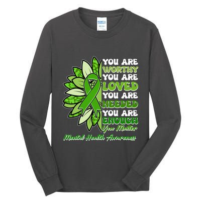 Mental Health Awareness You Matter Tall Long Sleeve T-Shirt