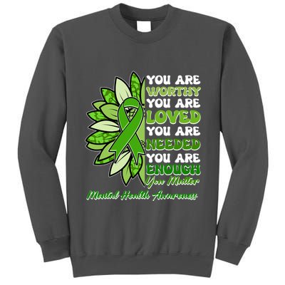 Mental Health Awareness You Matter Tall Sweatshirt