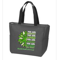 Mental Health Awareness You Matter Zip Tote Bag