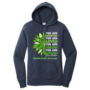 Mental Health Awareness You Matter Women's Pullover Hoodie