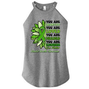 Mental Health Awareness You Matter Women's Perfect Tri Rocker Tank