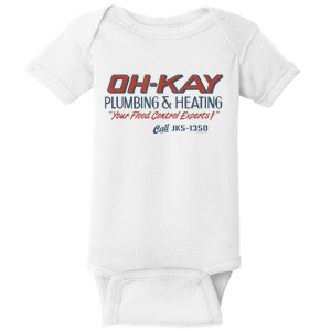 Mens Home Alone OHKAY Plumbing & Heating Baby Bodysuit