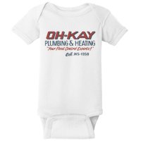 Mens Home Alone OHKAY Plumbing & Heating Baby Bodysuit