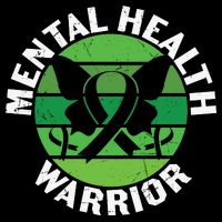 Mental Health Awareness Funny Mental Health Warrior Gift Sweatshirt