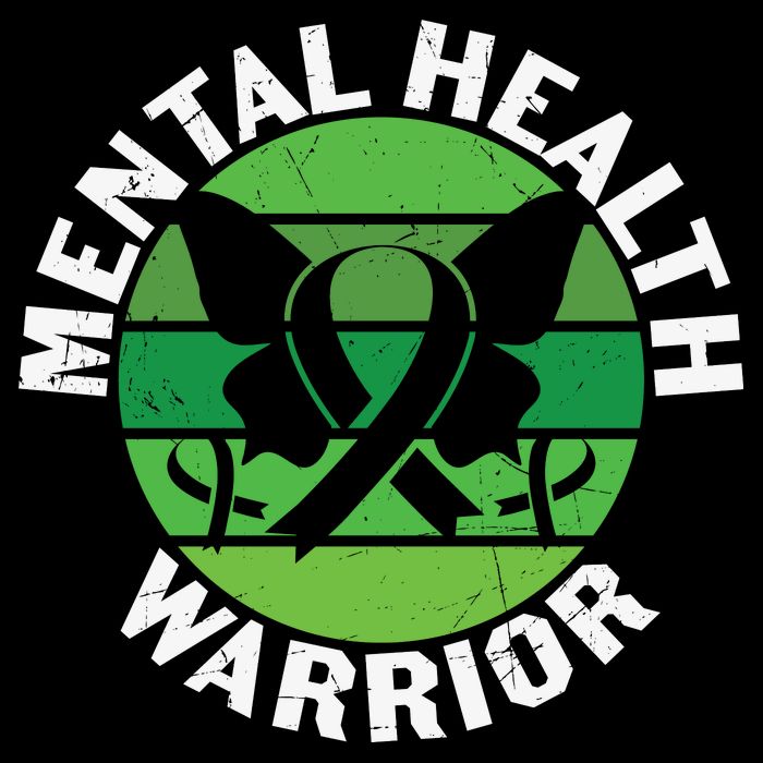 Mental Health Awareness Funny Mental Health Warrior Gift Sweatshirt