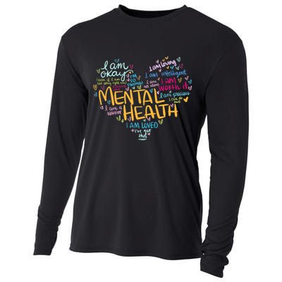 Mental Health Awareness Gifts Depression Cooling Performance Long Sleeve Crew