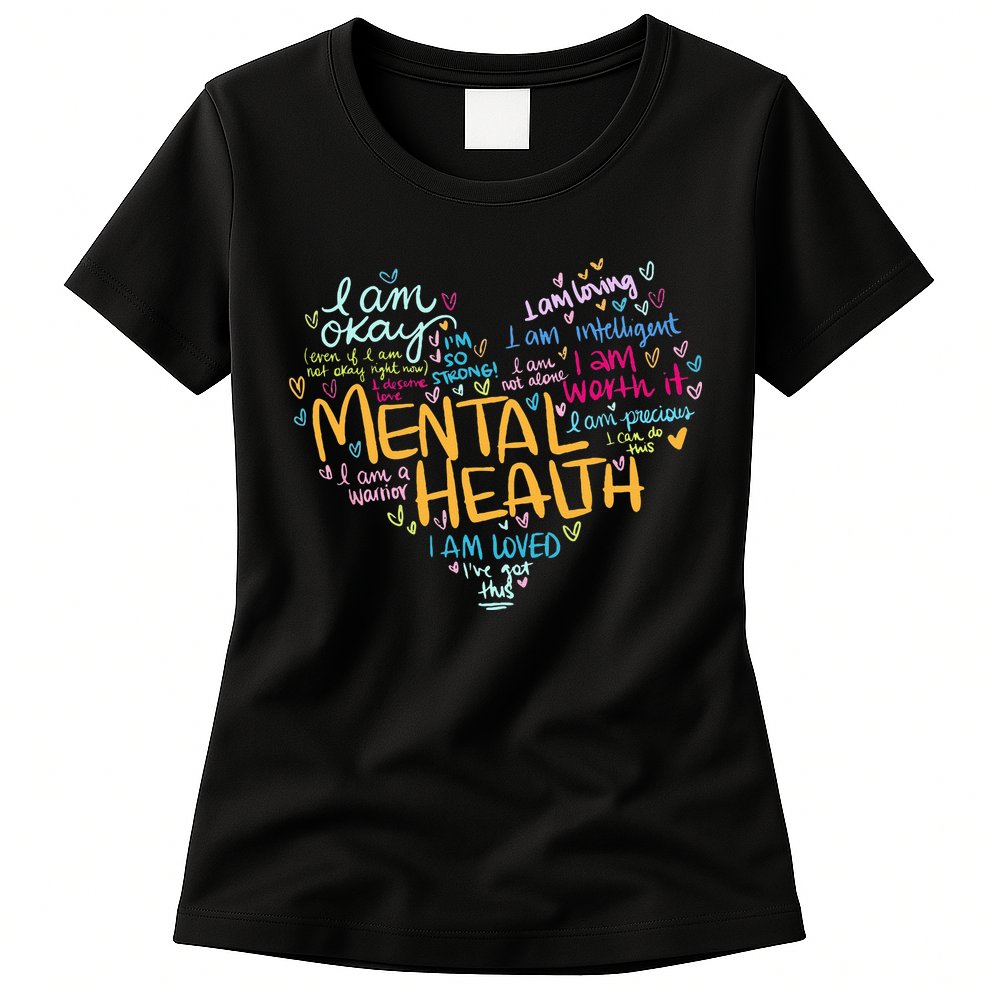 Mental Health Awareness Gifts Depression Womens T-Shirt