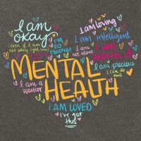 Mental Health Awareness Gifts Depression Cotton Canvas Backpack