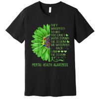 Mental Health Awareness Matters Sunflower I Am The Storm Premium T-Shirt