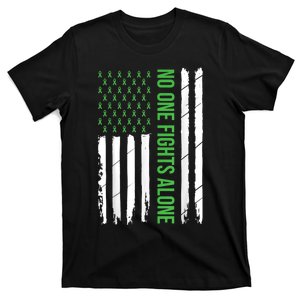 Mental Health Awareness Green Ribbon T-Shirt