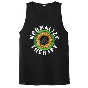 Mental Health Awareness Normalize Therapy Self Improvet Gift PosiCharge Competitor Tank