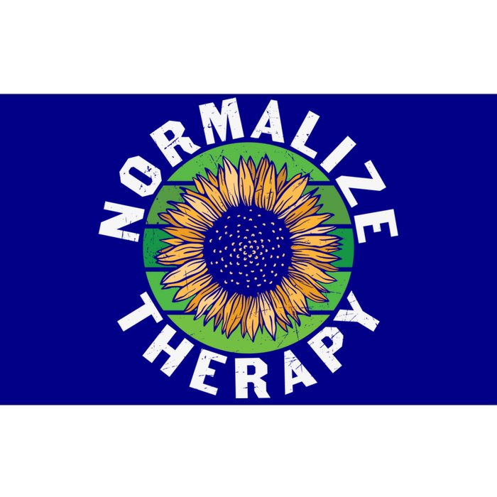 Mental Health Awareness Normalize Therapy Self Improvet Gift Bumper Sticker