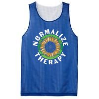 Mental Health Awareness Normalize Therapy Self Improvet Gift Mesh Reversible Basketball Jersey Tank