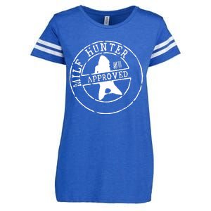 Milf Hunter Approved Enza Ladies Jersey Football T-Shirt