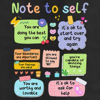 Mental Health Awareness Note To Self Positive Matters Adult Drive Performance Visor